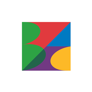 Beverly Arts Center logo Art Direction by: Bart Crosby, Crosby Associates